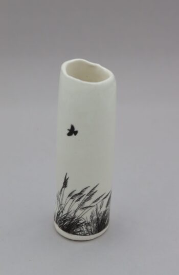 Flax Flower Vase