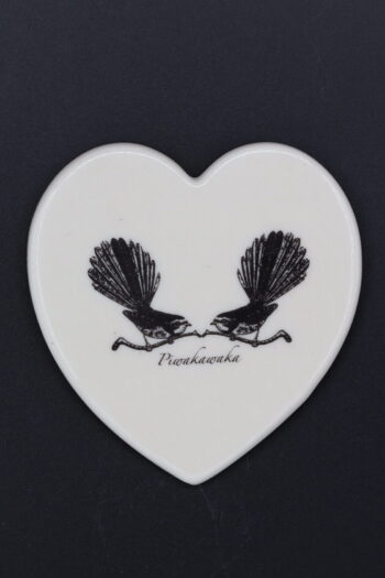 "Piwakawaka" Love Heart